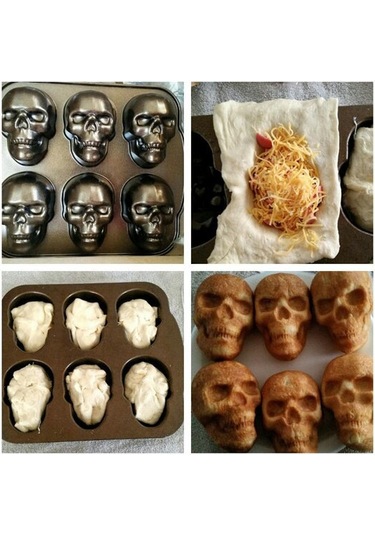 Hangfox Altın Kırmızı Kafa Şeklinde Fırın Kalıbı, Çikolata Ve Bisküvi Yapımı İçin Sıcak Dayanıklı, Lezzetli Pastalarınız İçin Mükemmel