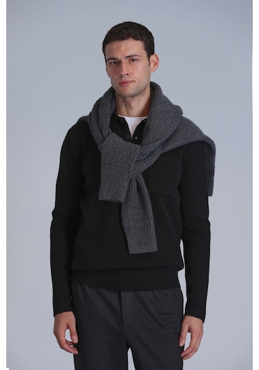 Lufian Rıver Erkek Kazak Siyah Siyah 112090142100100 Siyah