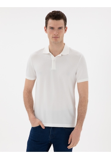 Pierre Cardin Erkek Beyaz Tişört 50310233-vr013 Beyaz