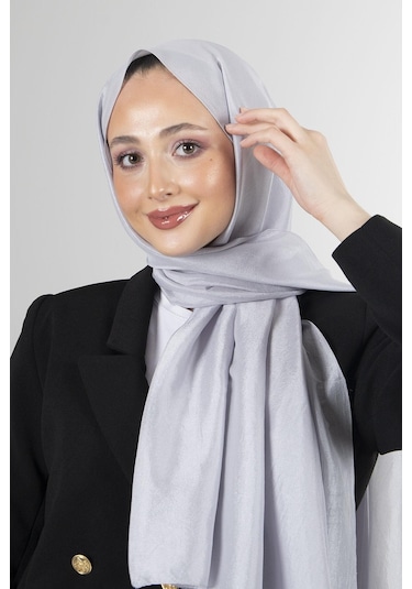 Harem Scarf Brisa Vual Şal - Gri - Gri