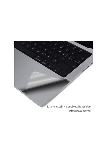 Codegen 16" Macbook Uyumlu Air M1 A2485 Space Gray Trackpad Koruyucu Sticker Etiket