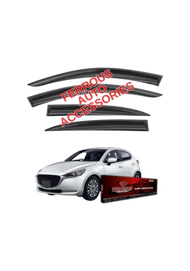 Mazda 2 Ferrous Cam Rüzgarlığı 4lü Set 2015 Ve Üstü