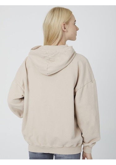 Ltb Batele Kadın Sweatshirt Krem