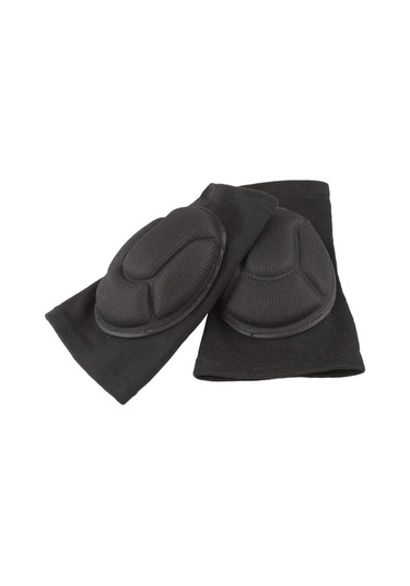 Koruyucu Diz Pedleri Kaplumbağa Kabuk Sünger Siz Pedler Spor Bisiklet Futbol Voleybolu 1 Çifti Siyah