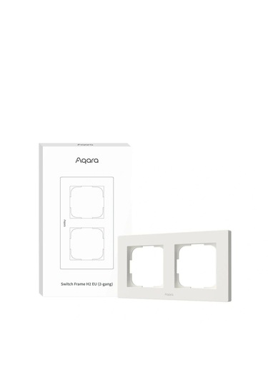 Aqara Anahtar Çerçevesi 2'li Beyaz Fe-x01d-b 1