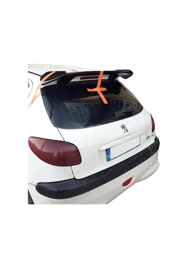 Peugeot Pejo 206 Hb Tipi Spoiler Kanat Rüzgarlık Boyalı