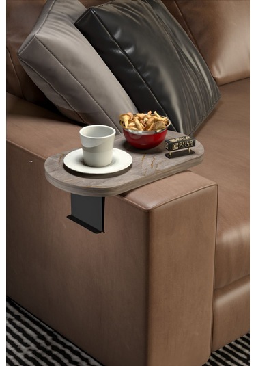 Zigon Sehpa Yan Sehpa Ayarlanabilir Tepsi Oval Dekoratif Modern Yatay Dikey Koltuk Sehpası Gordion Gordion