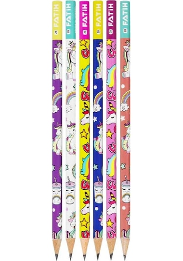 Fatih Unicorn 2b Yuvarlak Kurşun Kalem 17760 12 Adet