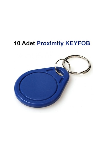 Proximity Anahtarlık Keyfob Göster Geç Kart 10 Lu Paket