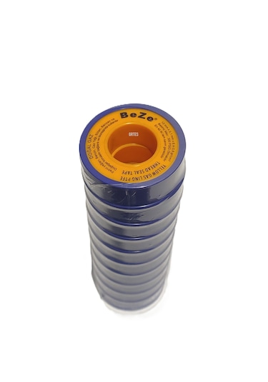 10'lu Paket 12mm X 0.1mm X 8mt Doğalgaz Teflon Bant
