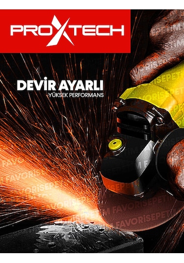 PROXTECH  Yüksek Tork Devir Ayarlı Spral Taşlama Makinası