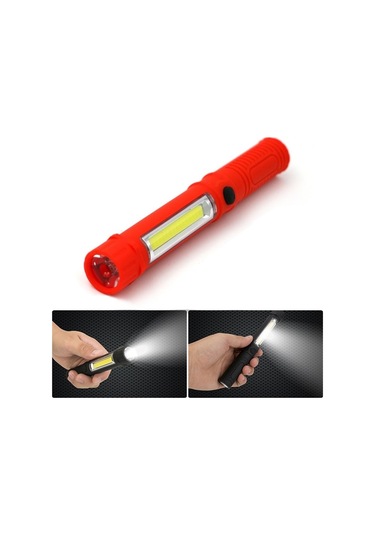 Soulader Pratik Ve Şık Usb Şarjlı Küçük Led Masa Lambası, Gece Çalışma Aydınlatması Kırmızı