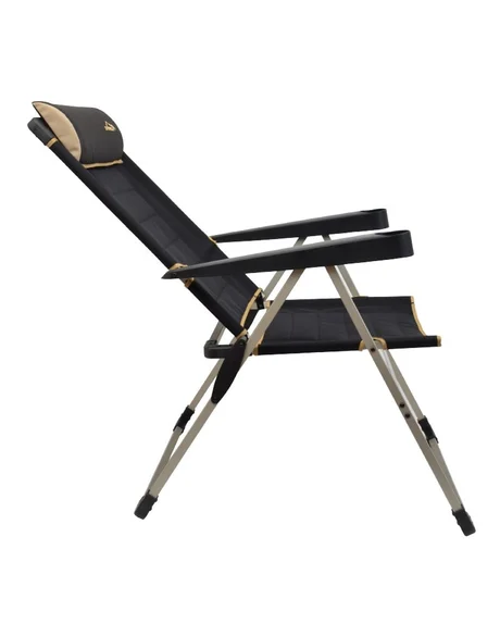 Campout Katlanır Lux Sandalye Altın - Siyah