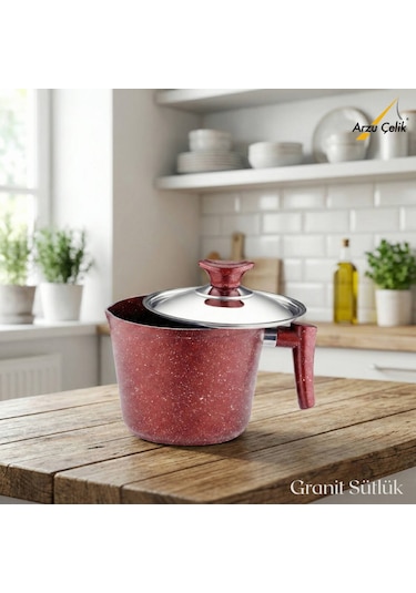 Granit Sütlük - Kırmızı Kırmızı
