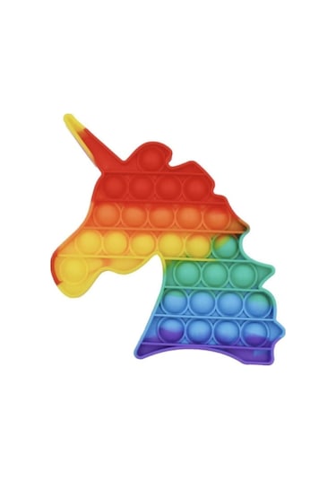 Pop It Push Buble Fidget Unicorn Popit Zihinsel Ve Duyusal Stres Oyuncağı