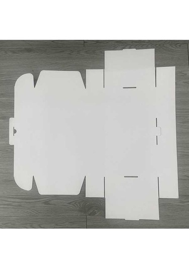 Pazly Kalın Beyaz Grafik Kart Ambalaj Kutusu, Yeston Uyumlu, 40,5x23x8,5 Cm, Güçlendirilmiş Koruma Beyaz