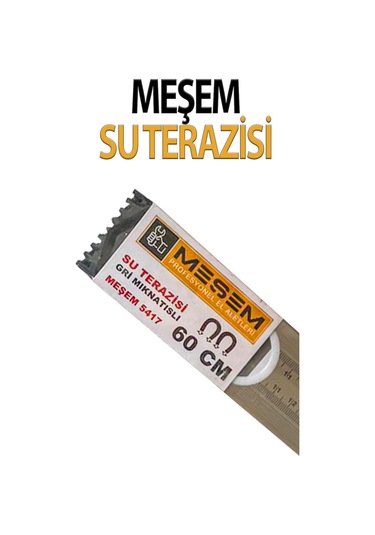 Gri Mıknatıslı Su Terazisi 60 Cm
