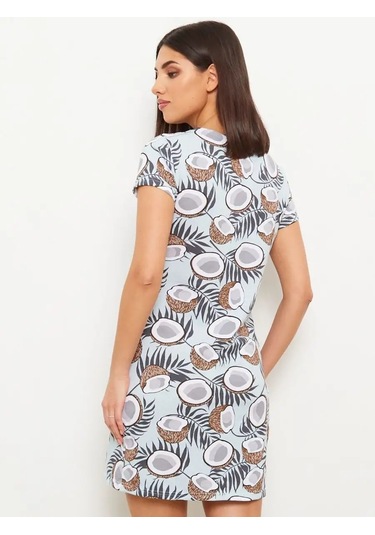 Letto Ev Elbisesi, Tunik, Gece Elbisesi 145614450 Açık Mavi