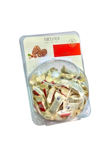 Melodi Çikolata Kakaolu Fındıklı Mini Nuga 1 KG