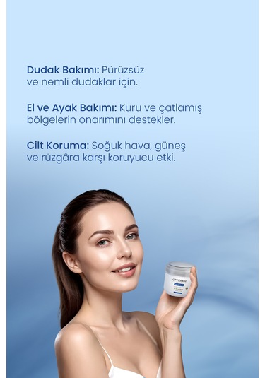 Optiderm Vazelin Naturel 100 Ml