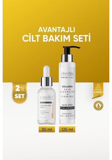 Essential Care C Vitamin Serum & Cilt Temizleyici Ve Sıkılaştırıcı 2'li Set