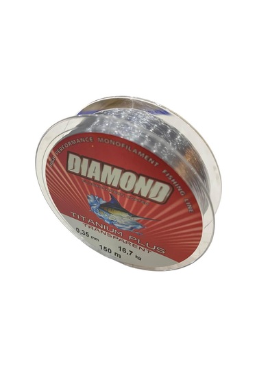 Bauer Diamond Titanium Plus 0.35 Mm 150 Mt Misina - Renk: Gri 16.7 Kg