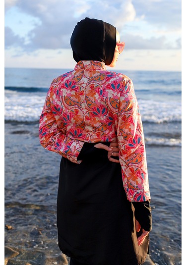 Tam Kapalı Tesettür Mayo Hale R2501 Hale01