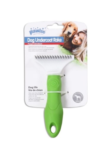 Pawise 11466 Köpekler İçin Plastik Saplı Tırmık Şekilli Fırça
