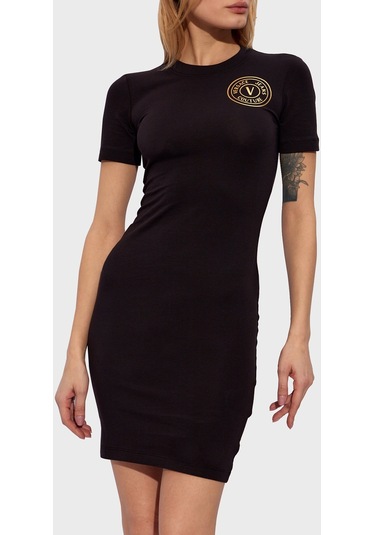 Versace Jeans Couture Bayan Elbise 76haot02 Cj03t G89 Siyah Versace Jeans Couture Bayan Elbise 76haot02 Cj03t G89 Siyah