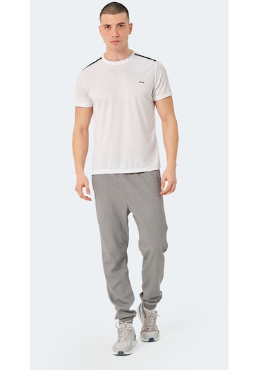 Slazenger READ IN Erkek  Beyaz Tişört