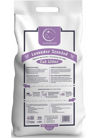 Sophresh Ls250 Lavanta Kedi Kumu Cat Litter 10 L