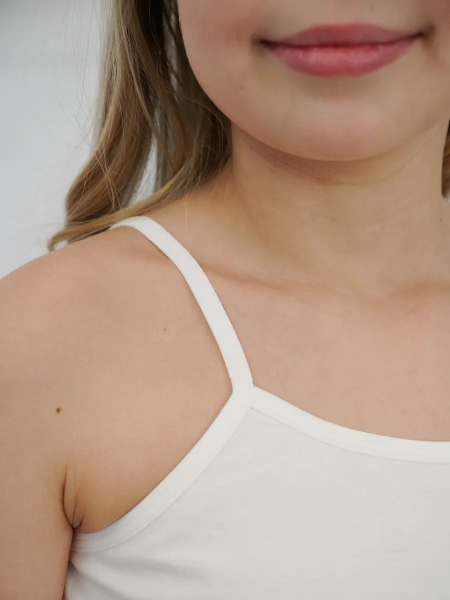 Donella Çocuk İç Çamaşırı Tank Top Seti 91354243 Beyaz