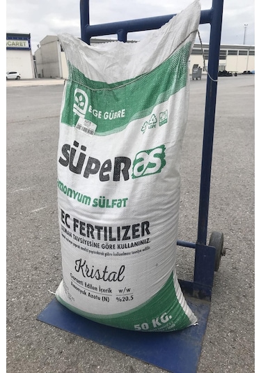 Şeker Gübresi Çim Gübresi Süper As %21 Azot Gübresi - 10 KG