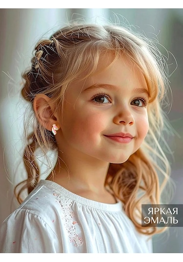 Asj Çocuklar İçin Altın Küpe Tek Boynuzlu At Gümüş 925 162914951 Altın