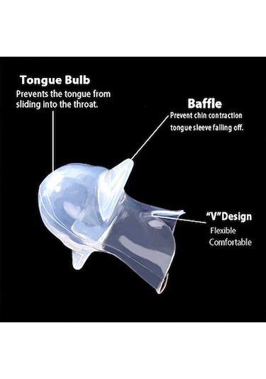 1pcmedical Silikon Anti Horlama Cihazı Apne Yardım Horlama Durdurma Dil Tutucu Anti Horlama Ağızlık Multı