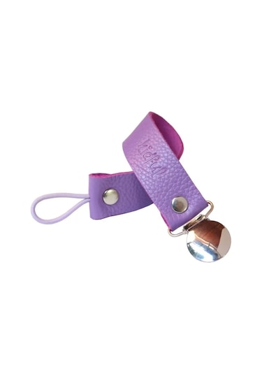 Kidful Bitkisel Boyalı Emzik Askısı Lavender Mor