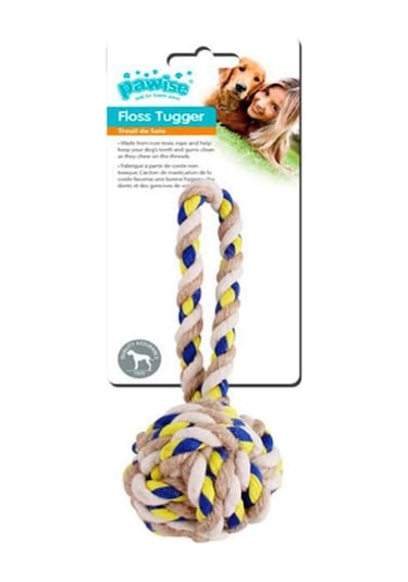 Pawise Floss Tugger İp Top Köpek Oyuncağı