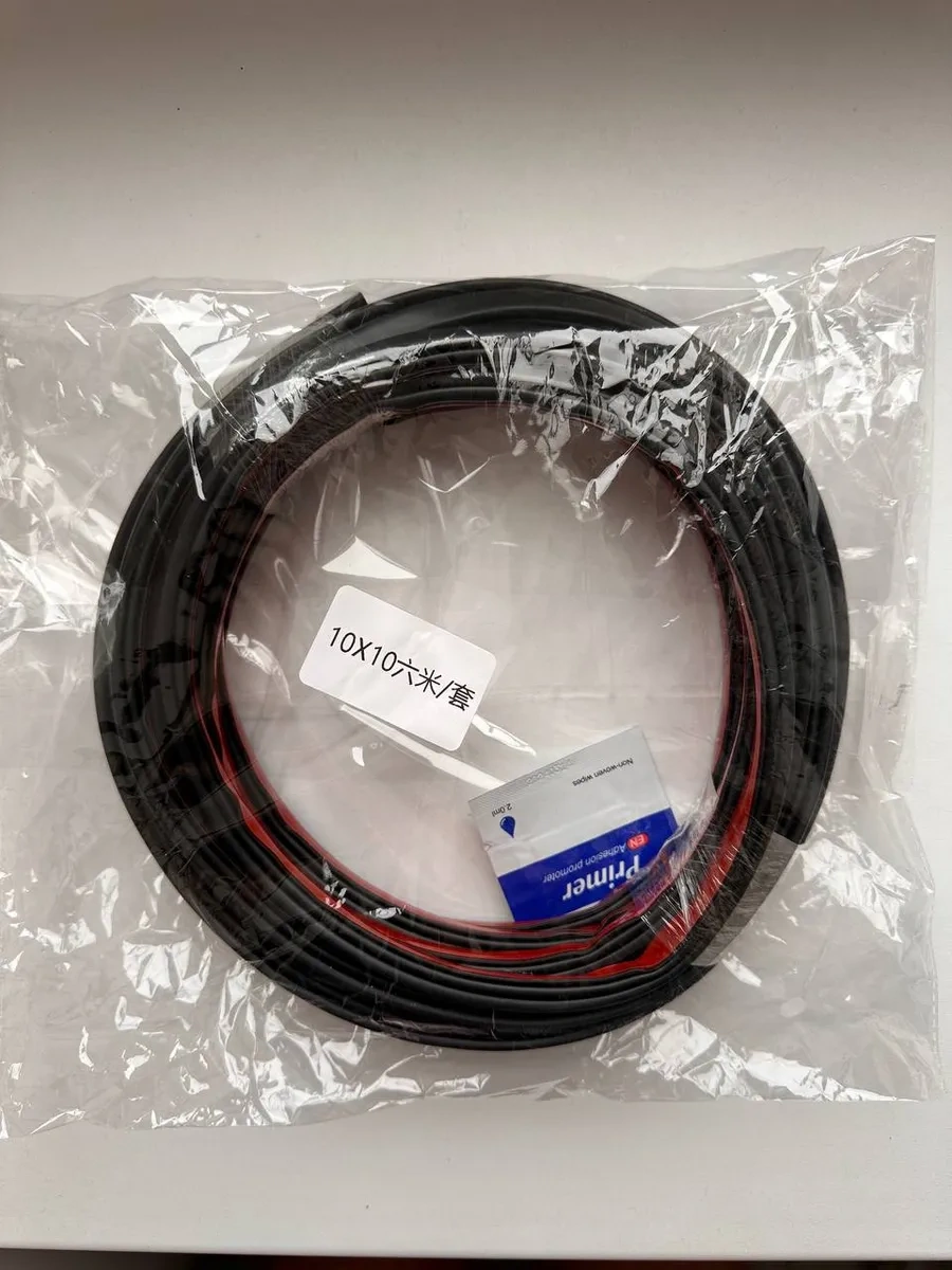 Etonado Kapılar İçin Kendinden Yapışkanlı Yalıtım Contası 10 10mm 317761209 6 M