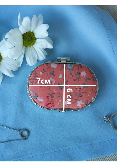 Moltobello Küçük Cep Aynası Arkadaş İçin Hediye 195594624 Gri