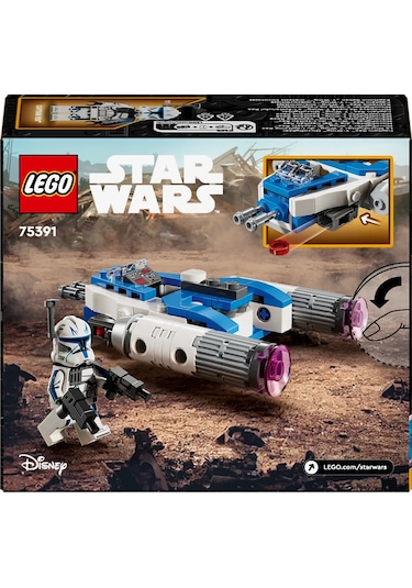 LEGO® Star Wars™ Yüzbaşı Rex™ Y-Wing™ Mikro Savaşçı 75391 - 6+ Yaratıcı Oyuncak Yapım Seti (99 Pr)