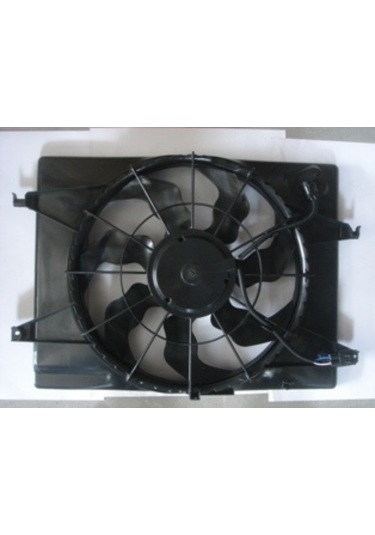 Hyundai Tucson 05/10 Radyatör Fan Davlumbazı Komple 2.0cc Resi Stanslı 7 Kanat Tw