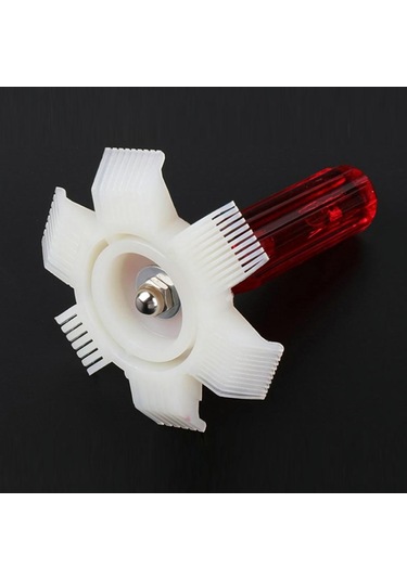 Springsun Klima, Buzdolabı Ve Radyatör Temizliği İçin 4'lü Set: Tıraş Fırçası, Plastik + Çelik Kanat Combı Ve Katlanabilir Fırça