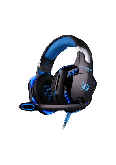 Leezsing "g2000 Profesyonel Oyun Kulaklığı - 50mm Bass Sürücü, Led Aydınlatma, Mikrofonlu"