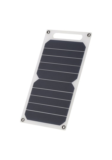 Lemestar 10w Taşınabilir Ultra İnce Güneş Paneli - Usb Çıkışlı Dış Mekan Mobil Cihaz Şarj Aleti