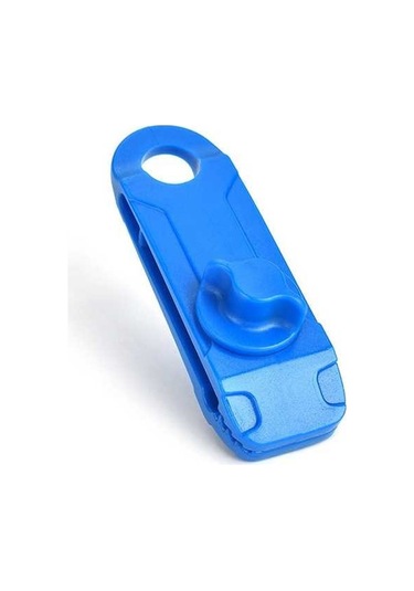 Pazly Dayanıklı Nylon Çadır Klipsi - Rüzgara Dayanıklı Kamp Malzemesi Çok Amaçlı Mavi Kamp Ekipmanı Mavi