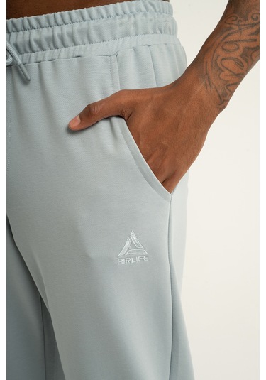 Airlife Casual Sports Erkek Eşofman Altı Açık Mavi Turkuaz