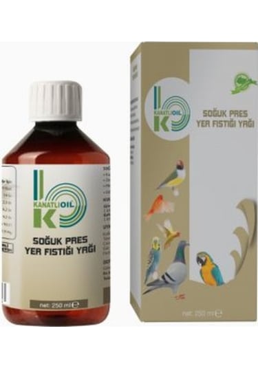 Kanatlı Oil Soğuk Pres Yer Fistik Yağı 250 ML