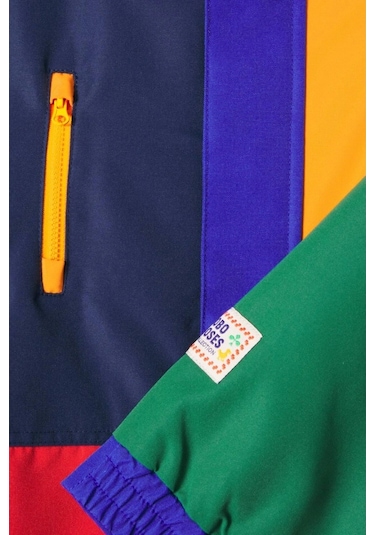 Bobo Choses Multicolored Tiles Çocuk Kayak Montu Çok Renkli Y 2/3