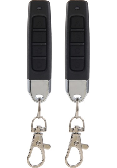 Anjiexun 433mhz Uzaktan Kumandalı Garaj Kapısı Açacağı Araba Anahtarı 2 Adet A