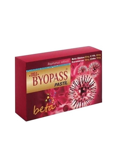 Esela Byopass Beta Glukanlı Pastil 12 Pastil